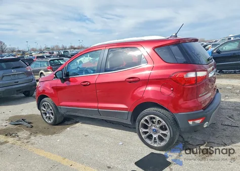2018 Ford Ecosport Titanium из США, поврежденный, VIN MAJ6P1WL7JC192410